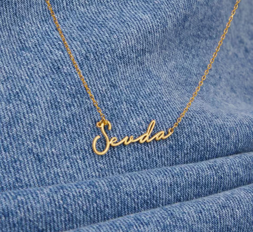 Tiny Name Necklace