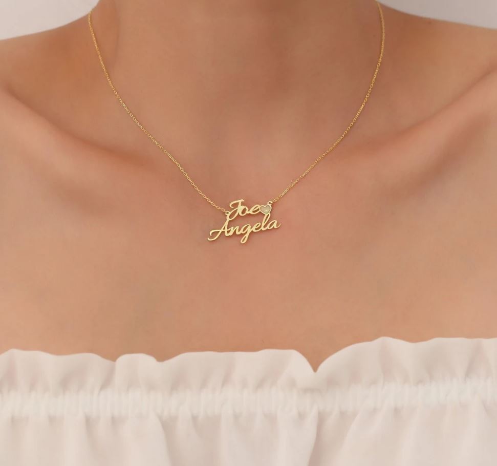 Couple Name Necklace