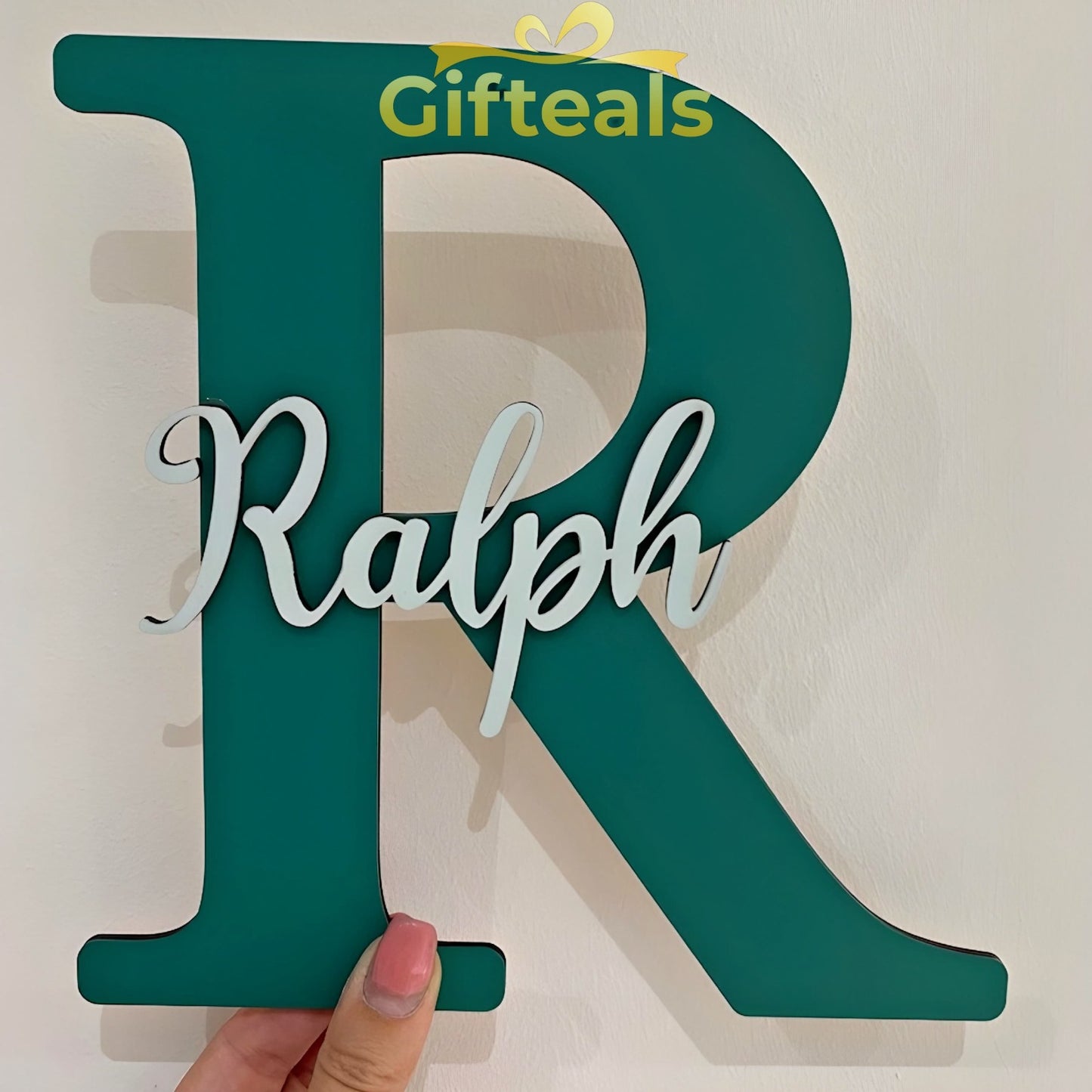 Name Initials (Pack of 2) Colourfull