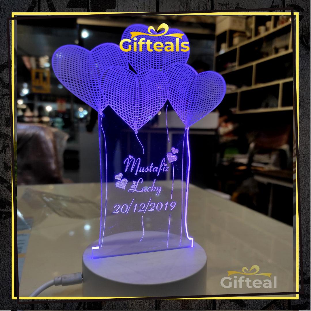 3D Name Lamp - Gifteals