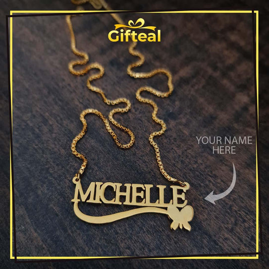 Single Name Necklace - Gifteals