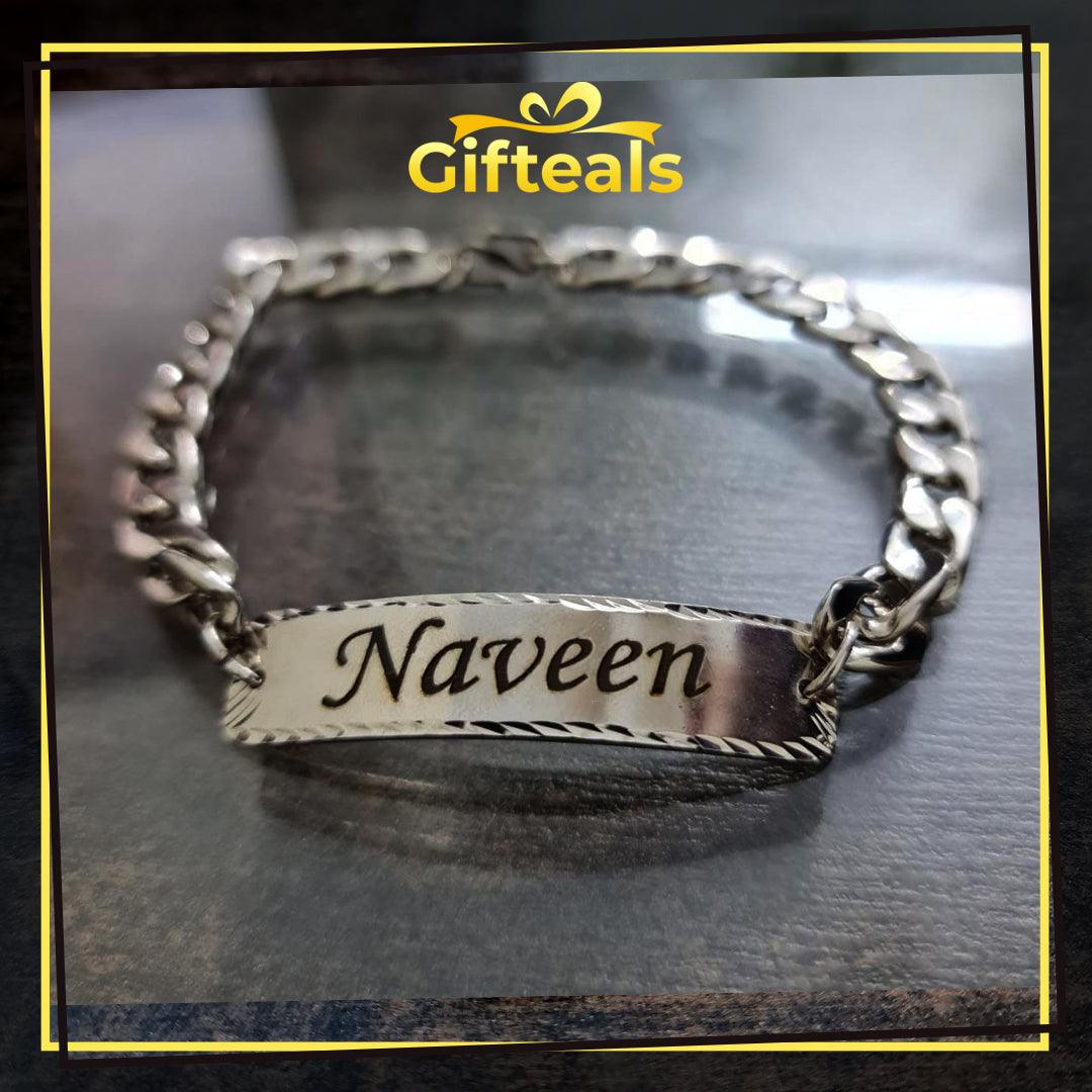 Engrave Your Name On The Bracelet - Gifteals