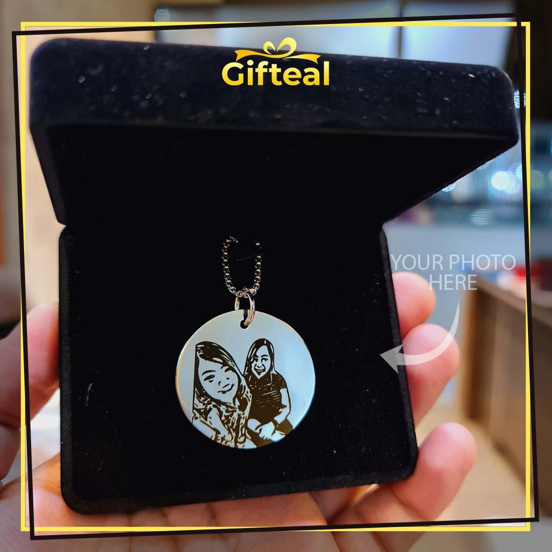 Photo Sketch Necklace - Gifteals