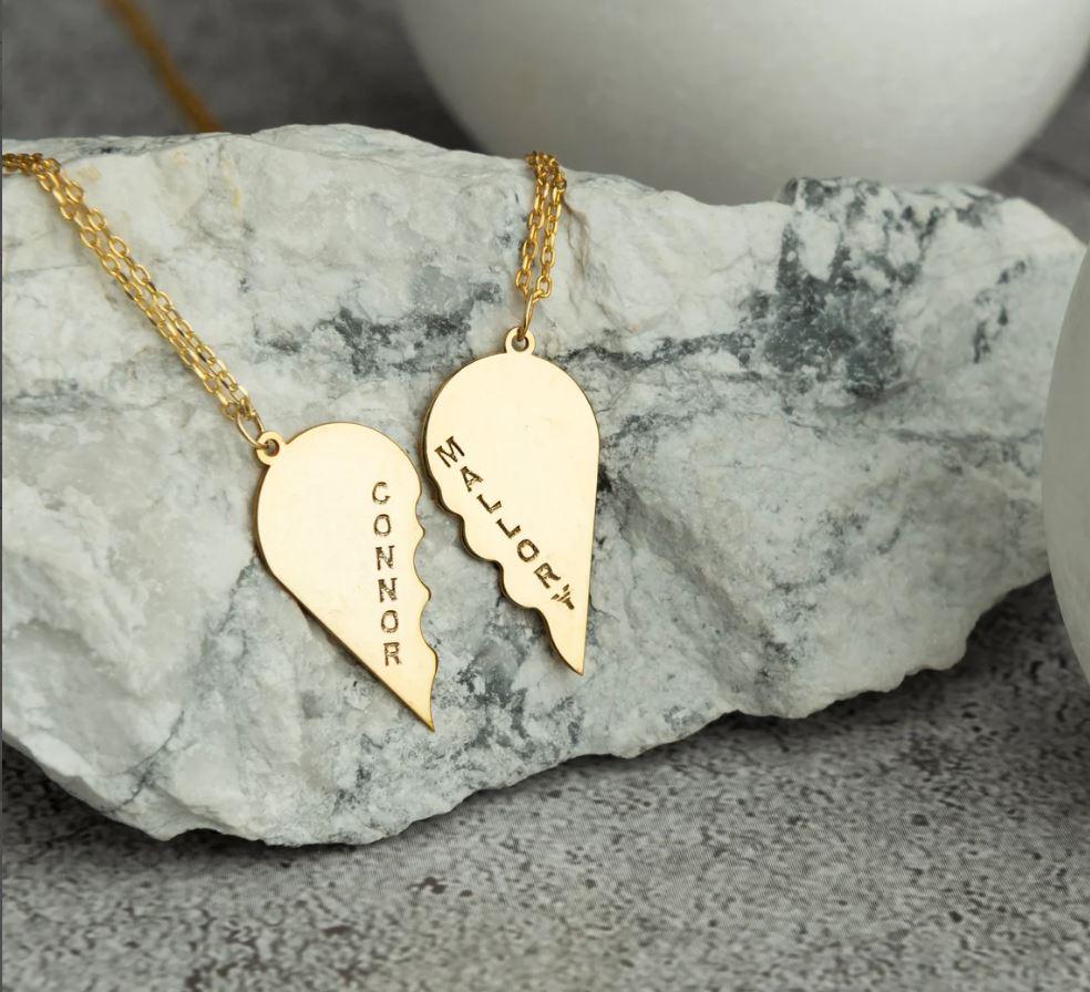 Heart Piece Necklace - Gifteals