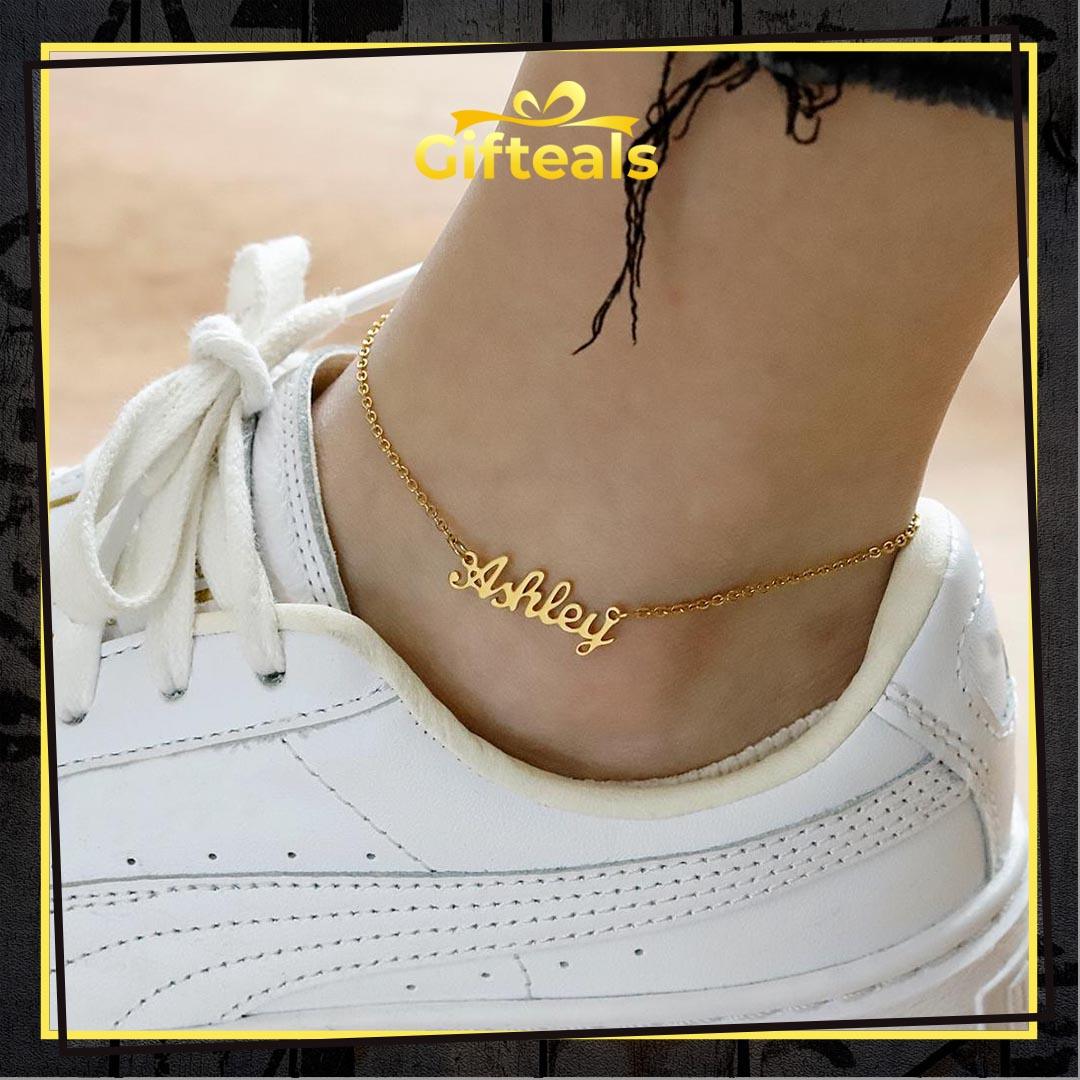 Simple Plain Anklet - Gifteals