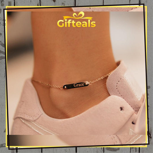 Bar Anklet - Gifteals