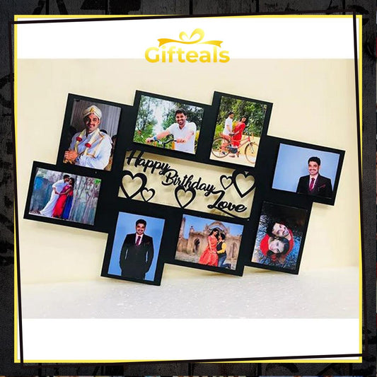 Wallframe with 8 Photos - Gifteals