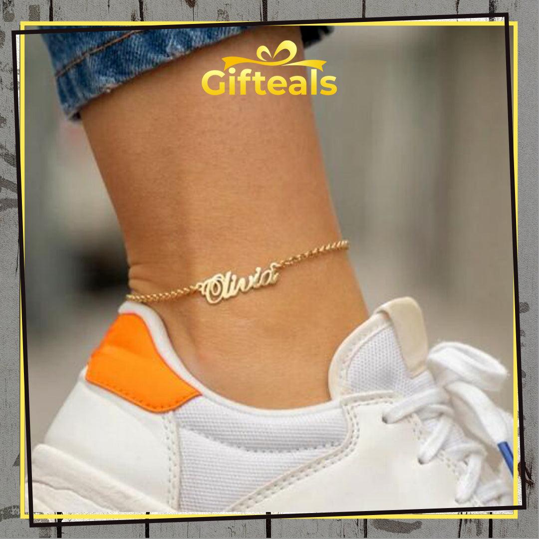 Simple Plain Anklet - Gifteals